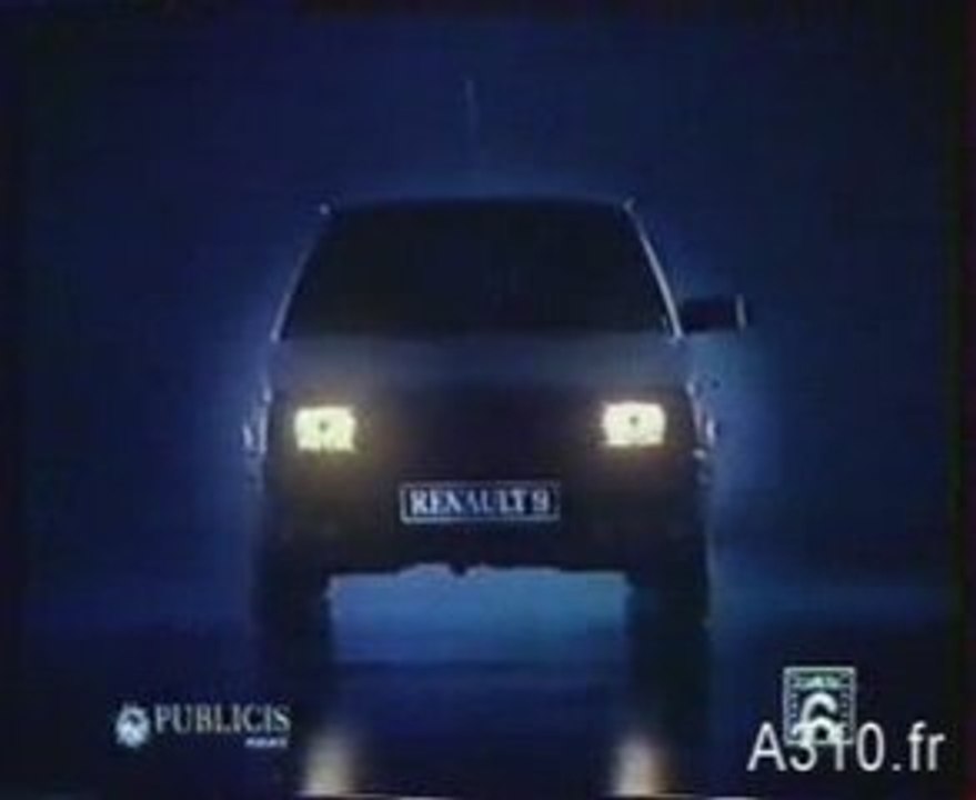 Pub française Renault 9 TXE
