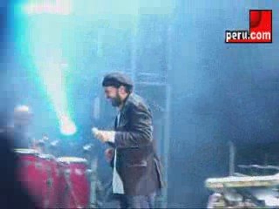 Juan Luis Guerra hizo llover café en Monumental