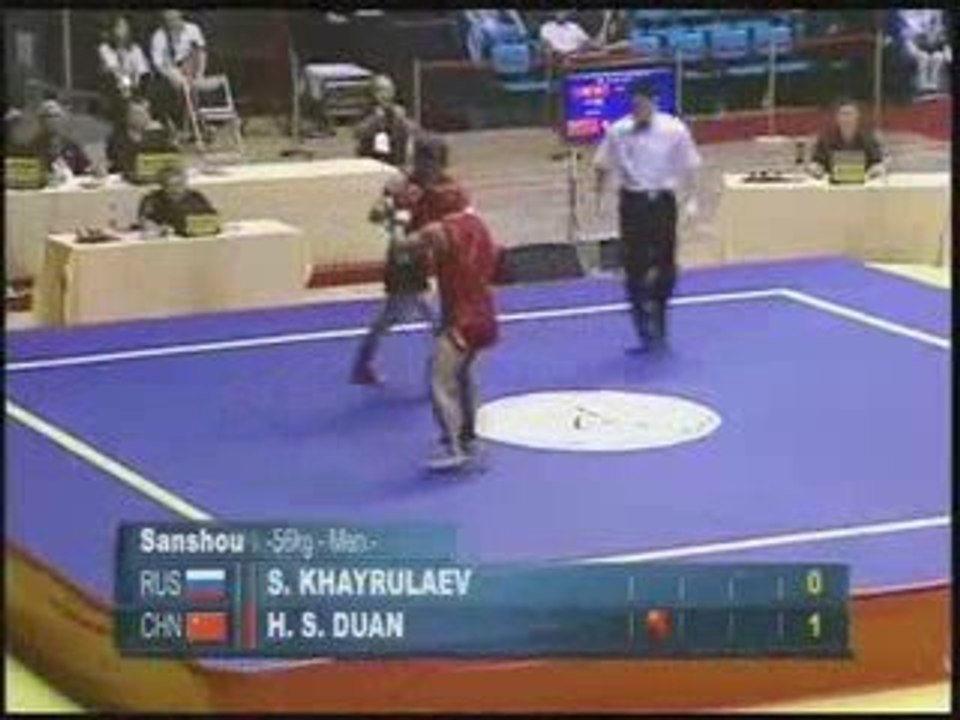 Sanshou Sanda -56 Kg Kaohsiung 2009