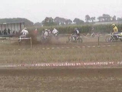 Guipavas 2 - Départ 2ème manche B - MX Vintage - Aout 2009