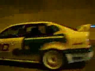 Octavia RS WRC 100 sous un tunnel