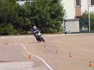 Kkwette passe son permis - parcours rappide et rétrogradage