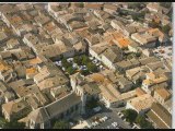 Monflanquin : la bastide en été et ses environs