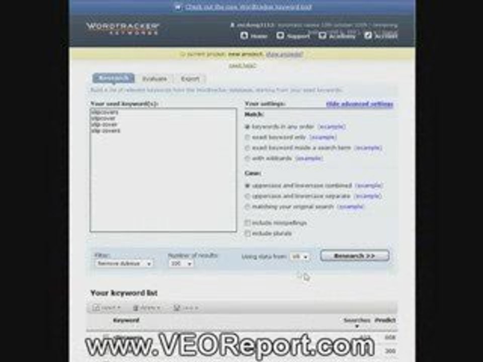 WordTracker Review How To Target Words And Phrases For Money