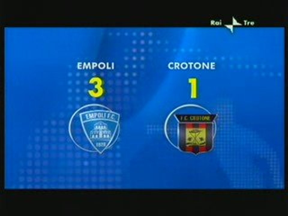 empoli crotone 3-1 2009-10