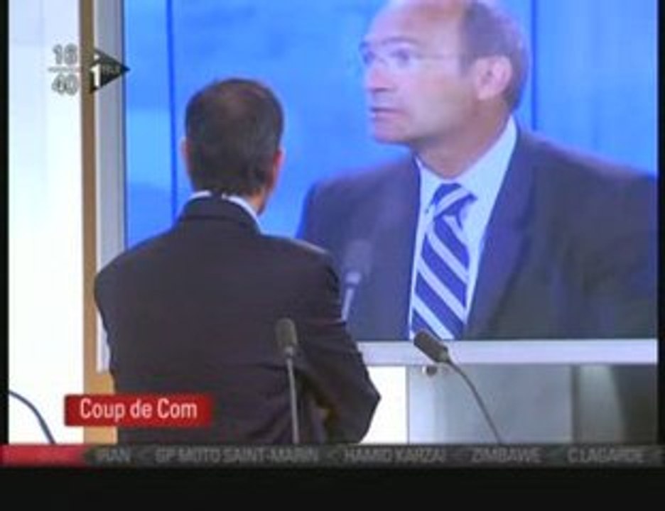 Coup de com' sur i>TELE - 6 sept 2009