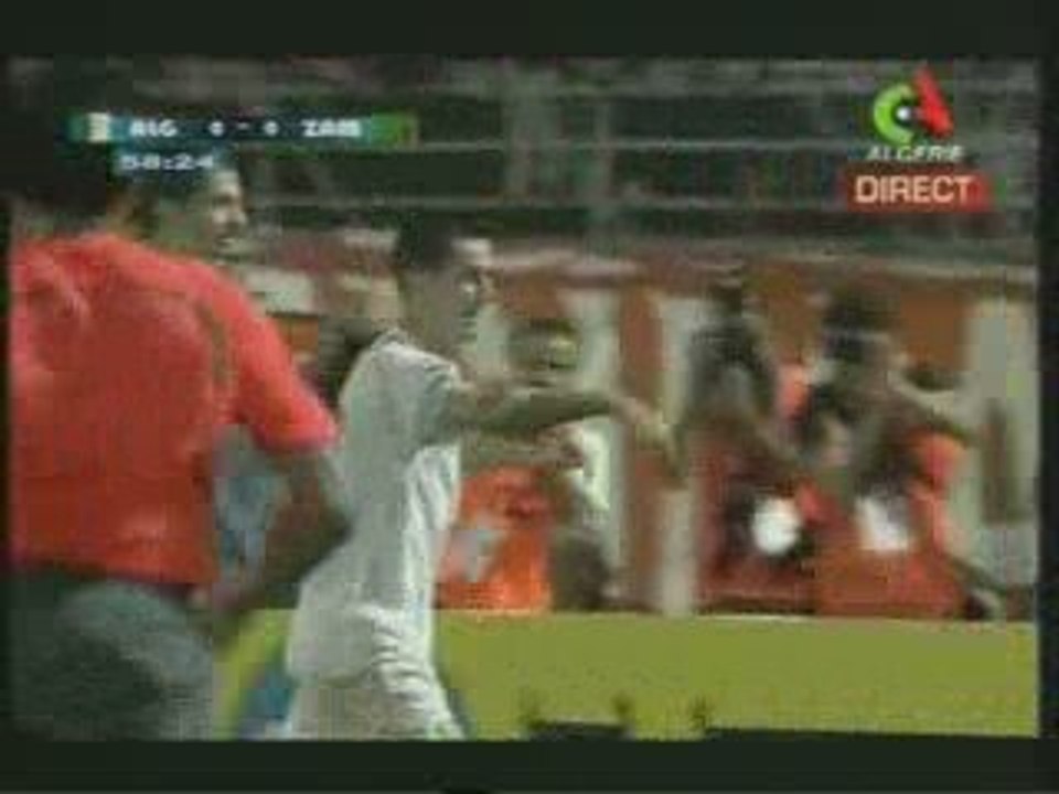 ALGERIE 1-ZAMBIE 0 (UN GRAND PAS VERS MANDELA)