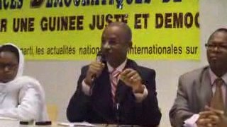 Paris : Cellou Dalein rencontre les guinéens 1ere partie