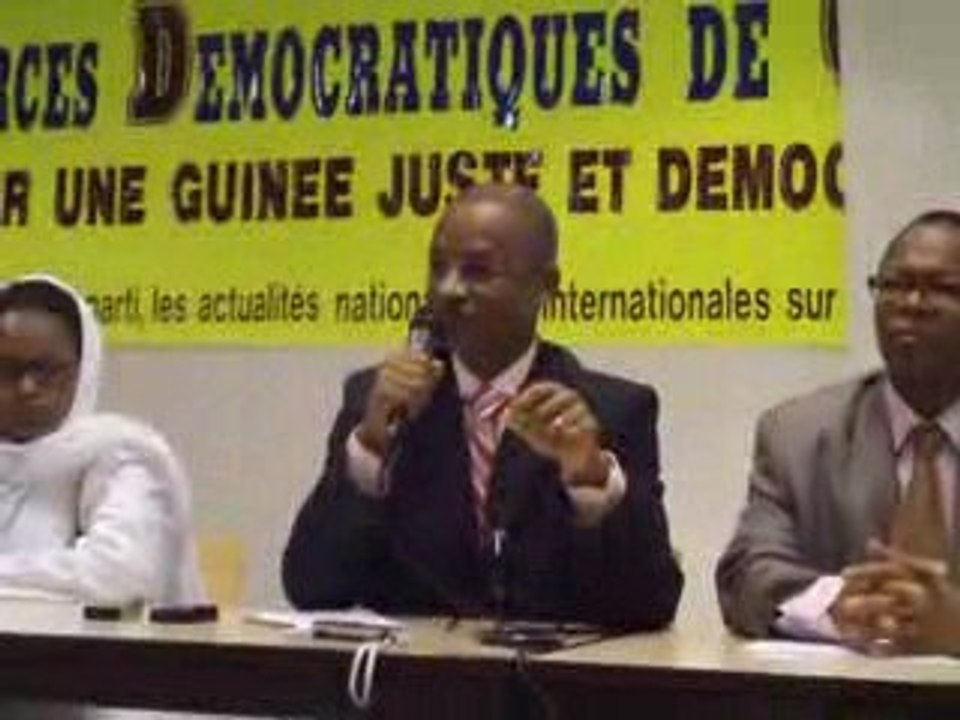 Paris : Cellou Dalein rencontre les guinéens 1ere partie