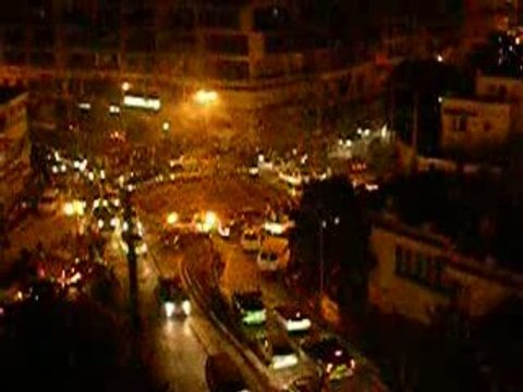 Scènes de liesse populaire au centre-ville de Tizi-Ouzou