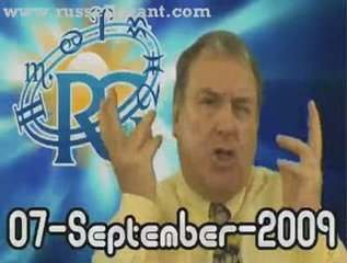 RussellGrant.com Video Horoscope Pisces September Monday 7th
