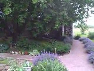 Gardens at the bottle house in Prince Edward Island