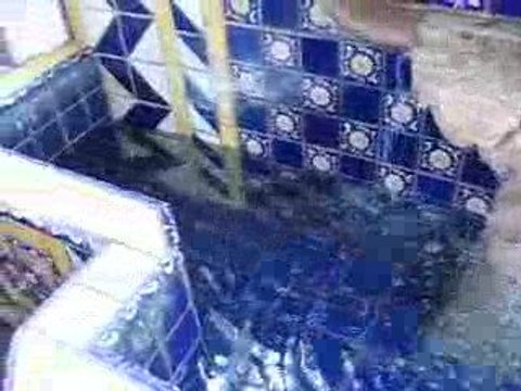 A cool water fountain in Old Town San Diego