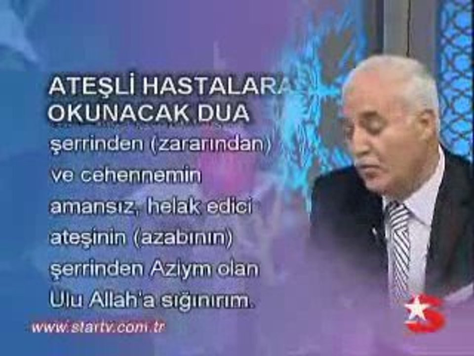 atesli hastalara okunacak dua - NihatHatipoglu.Org