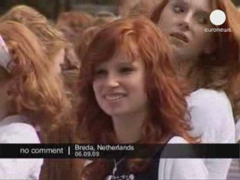 4ème fête annuelle des roux aux Pays-Bas