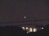 Ring type ufo morphing over Los Angeles