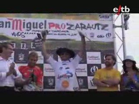 WQS zirkuitua´09, Zarautz. Finala, Zubizarreta txapeldun