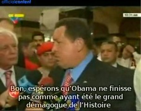 Chavez : Israël-Colombie sous-titré en français