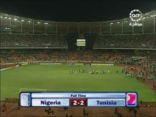 TUNISIE VS NEGIRIA (Chawali FIN de match)