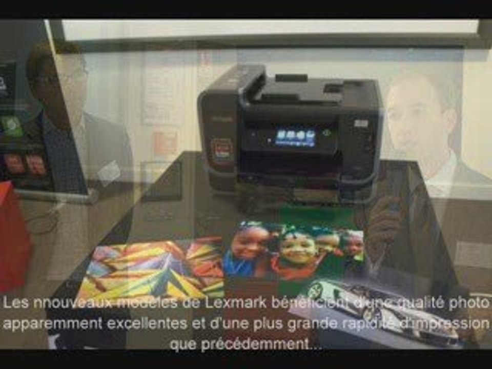 Présentation gamme Lexmark multifonctions jet d'encre