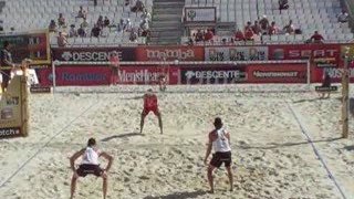 Beach Volley, Grand Chelem de Moscou 09, France-Russie