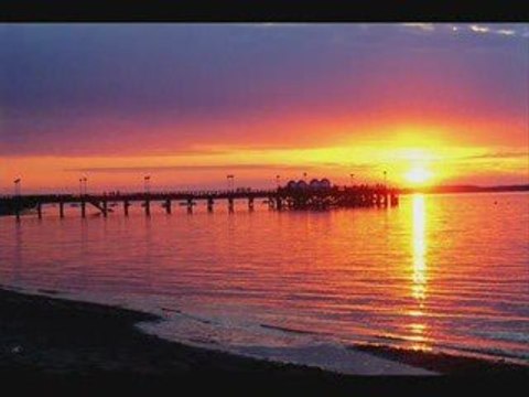 changer monté avec coucher de soleil