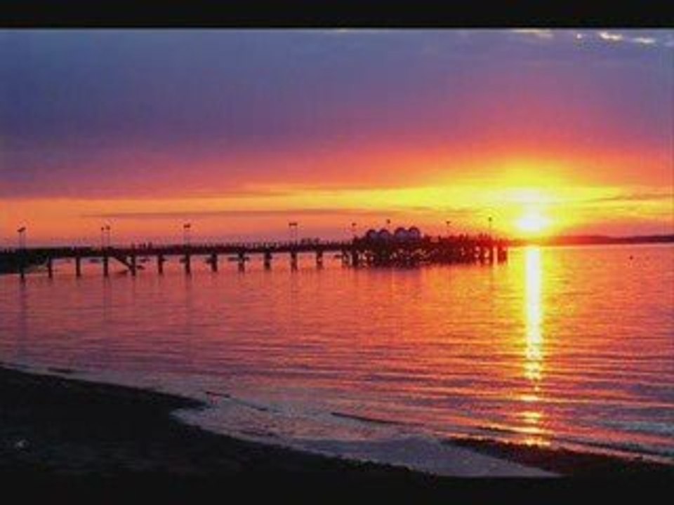 changer monté avec coucher de soleil