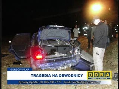 Śmiertelny wypadek na obwodnicy Gorzowa