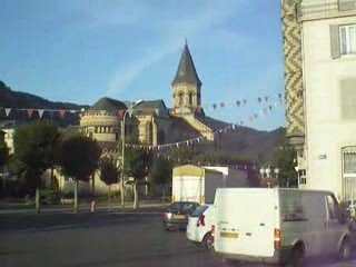 La Bourboule: Départ des derniers Forains