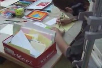 Animation au CHU de Beasançon pendant les mots Doubs 2008