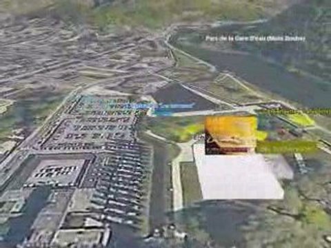 Plan d'implantation des mots Doubs 2009