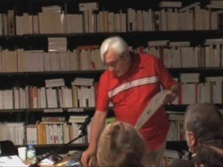 Performance Démosthènes Agrafiotis Poésie Marseille 2008