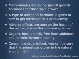 Benefits Of Eating Organic Foods
