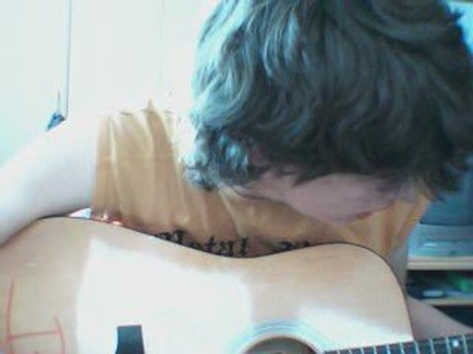 laputa castle in the sky "carrying you innocent" on guitarre