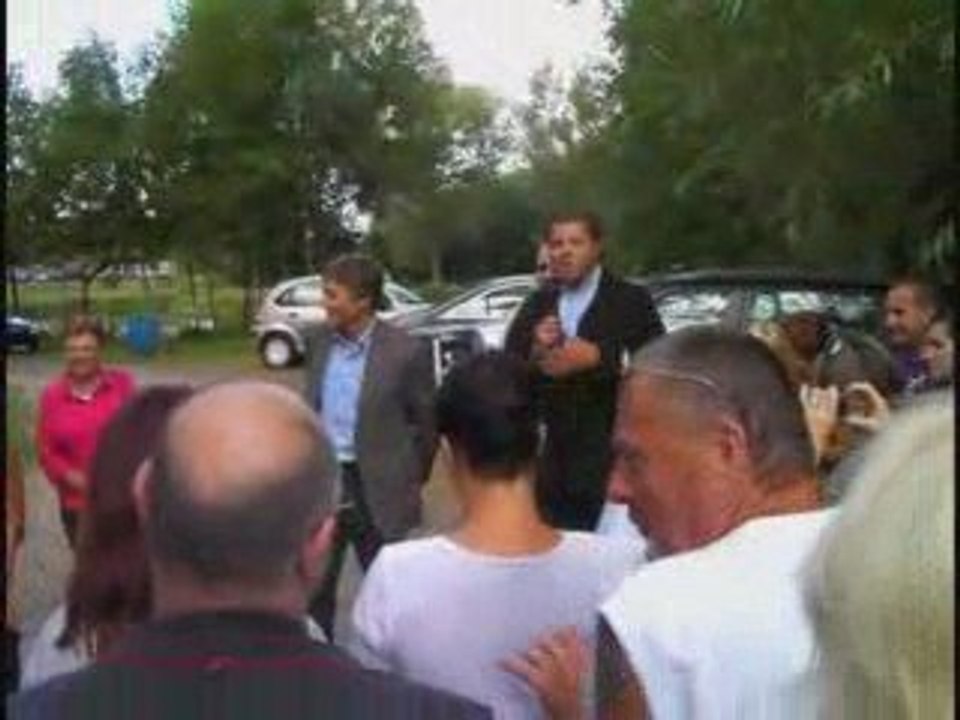 Edouard Courtial accueille Jean Sarkozy à Breuil-le-Vert