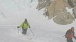 Ski à la vallée-blanche de Chamonix