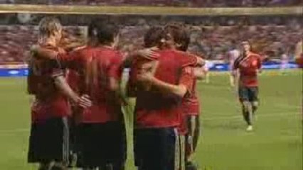 Espagne 5:0 Belgique [Qualif. World Cup 2010]