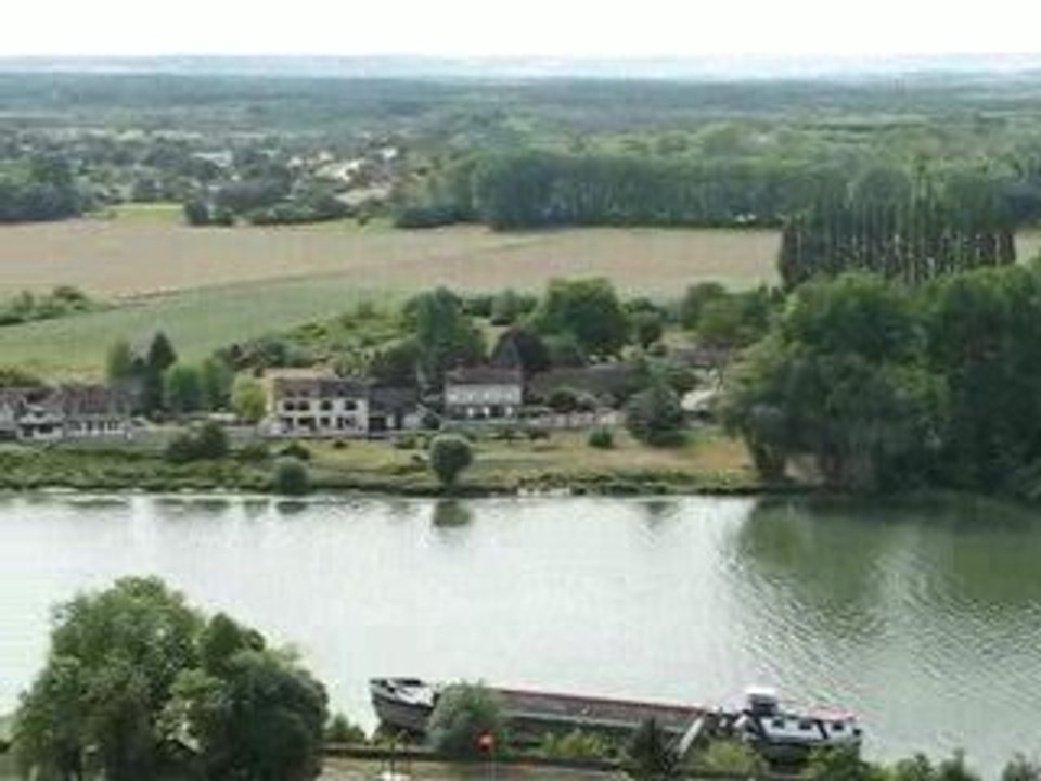 Chateau Gaillard vue sur la Vallée de la seine