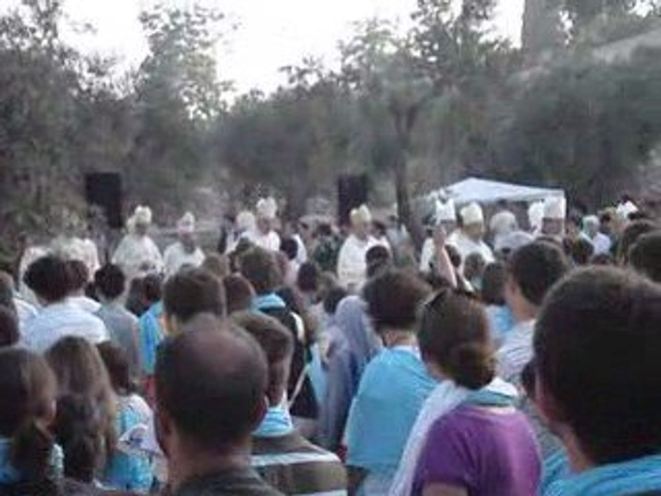 Pèlerinage des étudiants de France en Terre Sainte (07/09)