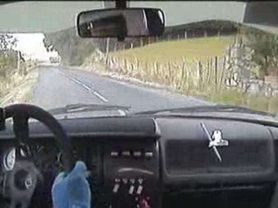 Rallye Chambost 2009 Equipage DEPLATIERE