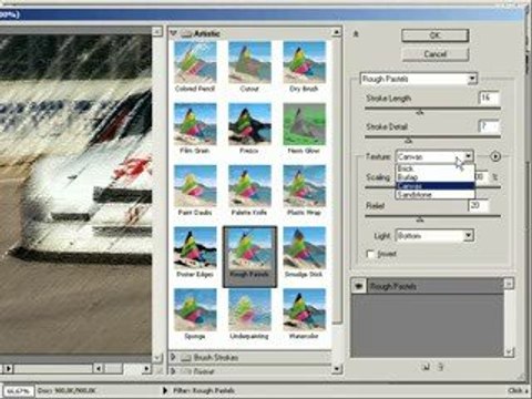 Pastel Boya Efekti Oluşturmak