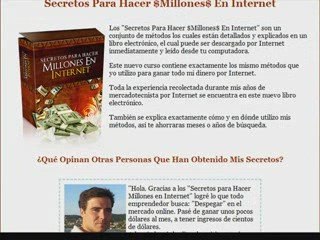 secretos para hacer muchisimo dinero en internet