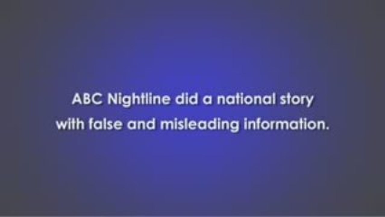 ABC Nightline exposed