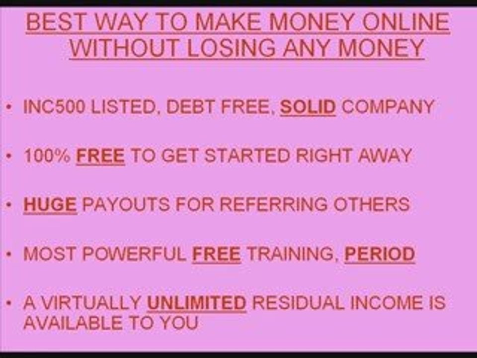 Home Based Businesses Teaching Money Making Guide Online