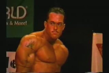 Pro Wrestler John Quinlan Bodybuilding Video Clip