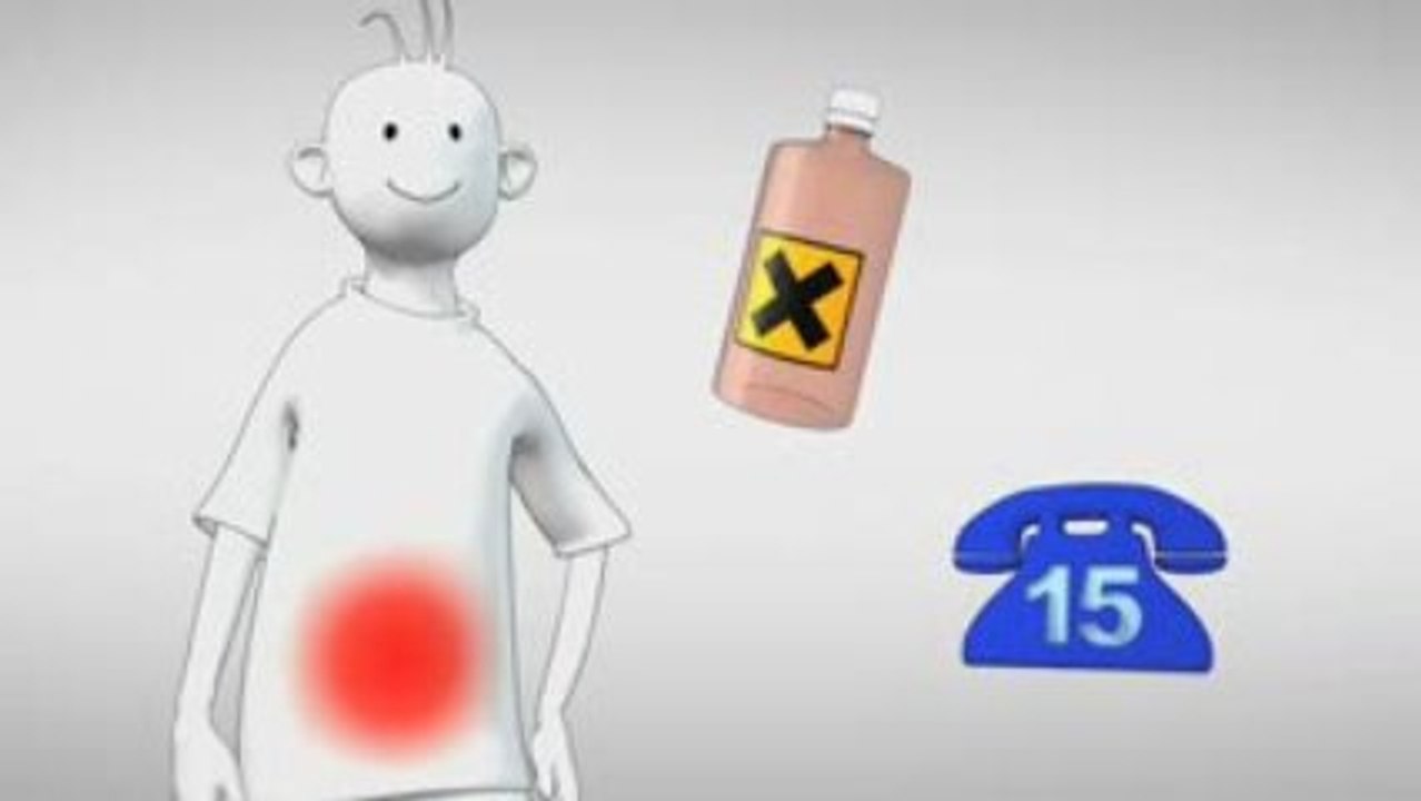 Les gestes qui rassurent - Ingestion de produit toxique