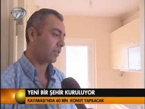 Toki Kayabaşı nda yeni bir şehir kuruyor Kanal7 Haber saati