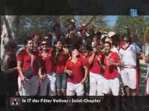JT des fêtes votives : Saint Chaptes