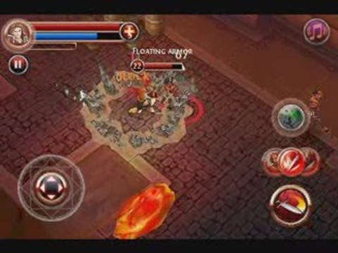 Dungeon Hunter (in game) - Jeu iPhone / iPod touch Gameloft