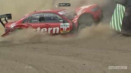 dtm brends hatch 2009 big crash 2